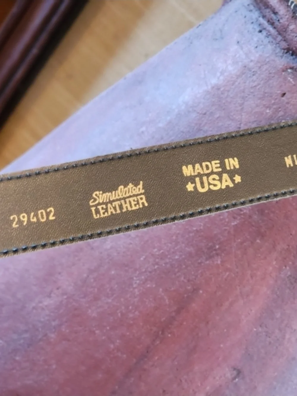 Gold Belt with Decorative Buckle 1 ¼